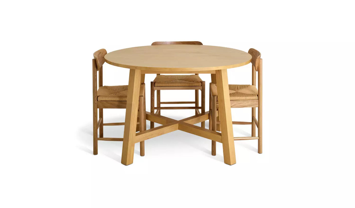 Habitat Trieste Oak Dining Table